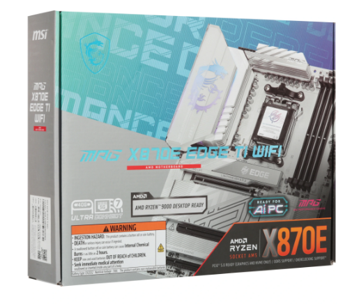 Материнская плата MSI MPG X870E EDGE TI WIFI
